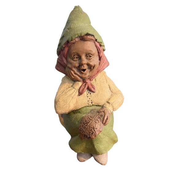 Vintage Tom Clark Sassy Gnome Shelf Sitter Figure 1990 Numbered 12 Estate 4" - Picture 1 of 5